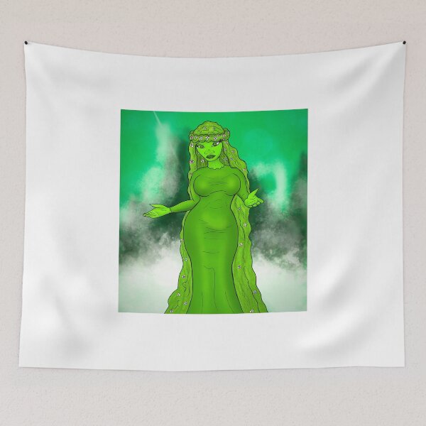Item preview, Te Fiti Mother Earth Goddess with background  designed and sold by ruzzell-m.