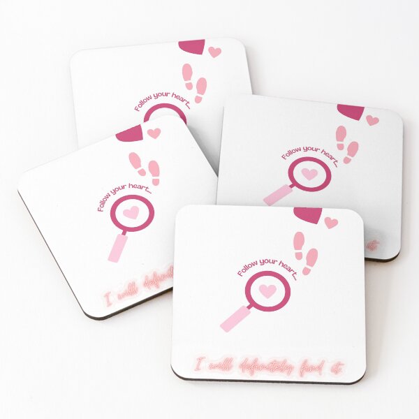 Item preview, Red and Pink Magnifying Glass Cute & Sweet General Audience designed and sold by fosterahope.