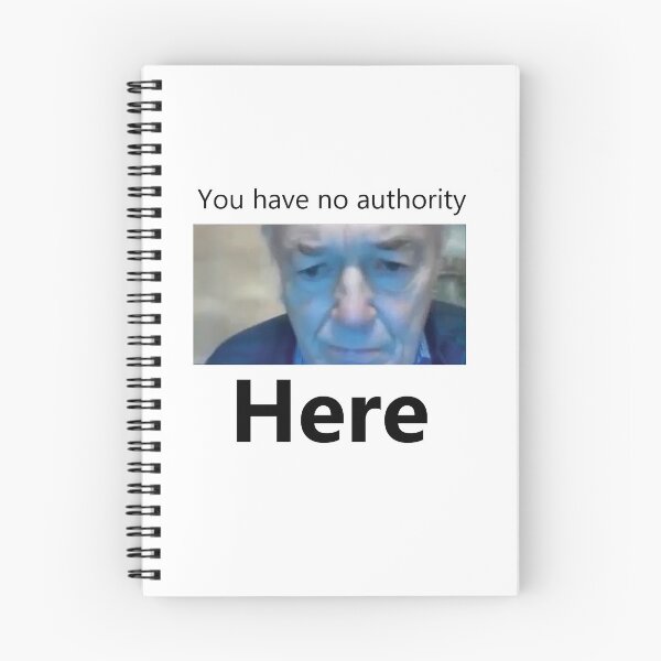 Item preview, You have no authority here designed and sold by effortless94.