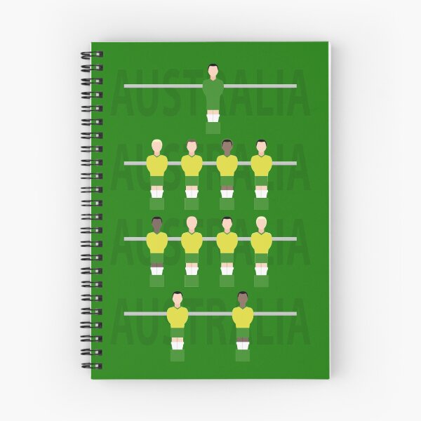 Artikelvorschau, Cooler Retro Australien-Fußball fussball Entwurf entworfen und verkauft von Auslandesign.