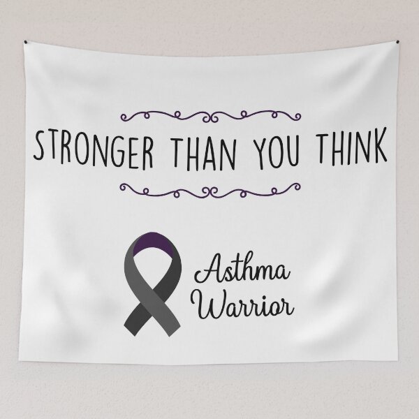 Item preview, Asthma Warrior, Asthma Awareness designed and sold by AnsDesigns.