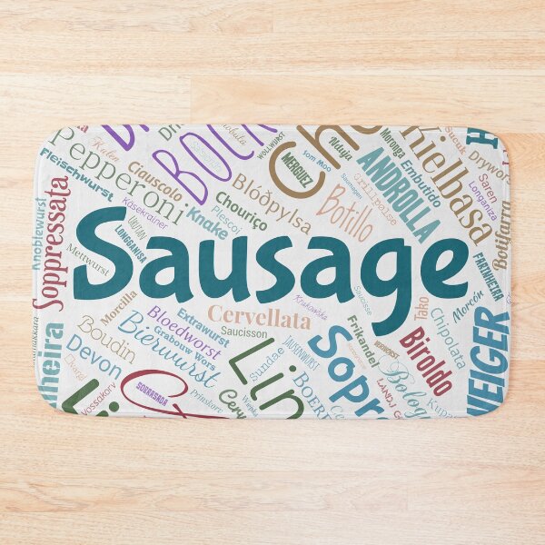 Item preview, Sausages designed and sold by Montage-Madness.