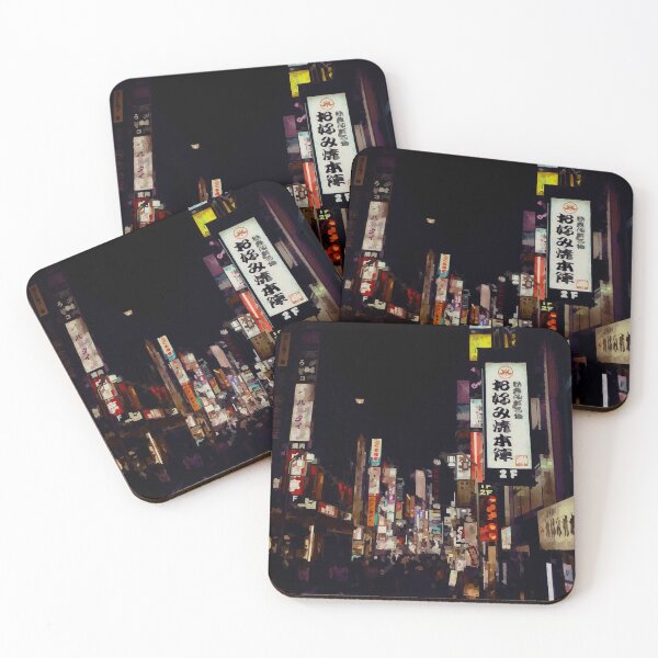 Item preview, Tokyo Street Lights at Night designed and sold by softbluehum.