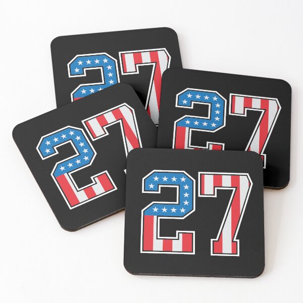 Item preview, 27 American Classy Numbers twenty-seven United States Flag designed and sold by Urosek.