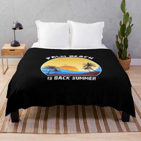 Item preview, Palm Beach Is Back Summer, summer time designed and sold by oussimakh.