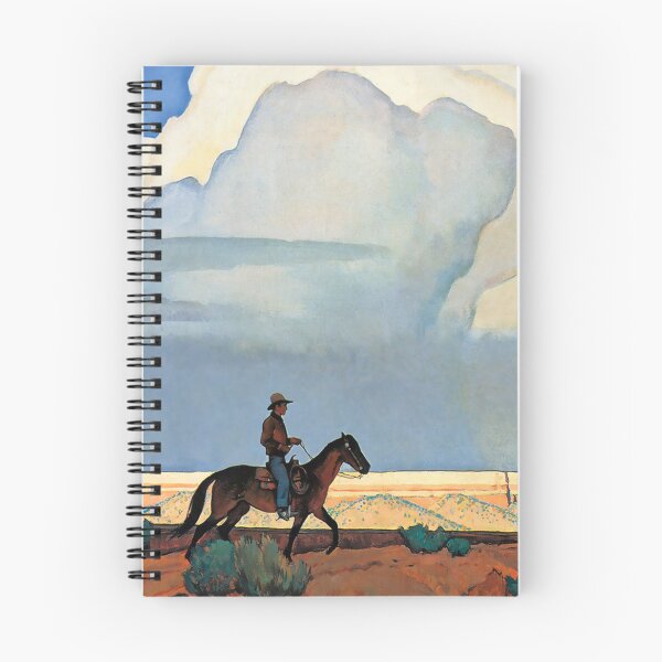 Item preview, “Desert Journey” Western Art by Maynard Dixon designed and sold by PatricianneK.