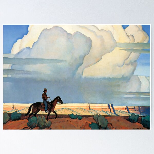 Artikel-Vorschau von "Desert Journey" Western Art von Maynard Dixon, designt und verkauft von PatricianneK.