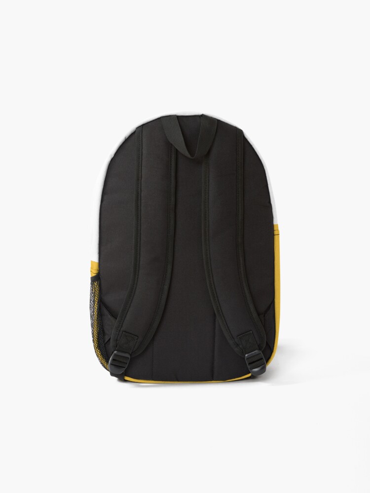 Alternate view of shhh be quiet I'm studying v1 - PURPLE font Backpack