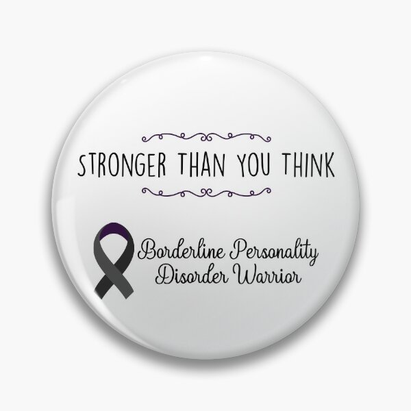 Item preview, Borderline Personality Disorder Warrior, Borderline Personality Disorder Awareness designed and sold by AnsDesigns.