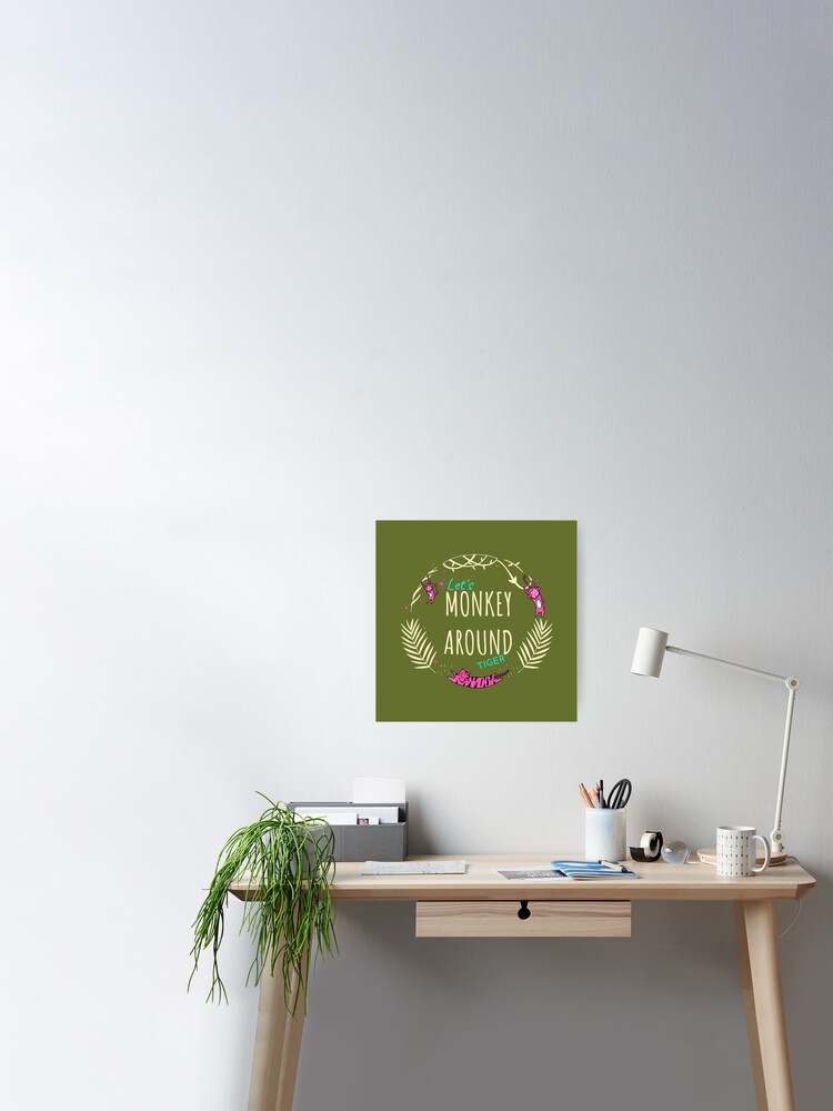 Let's Monkey Around, for Sale by BWKidz | Redbubble