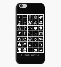Choose Wisely Fandom iPhone Case