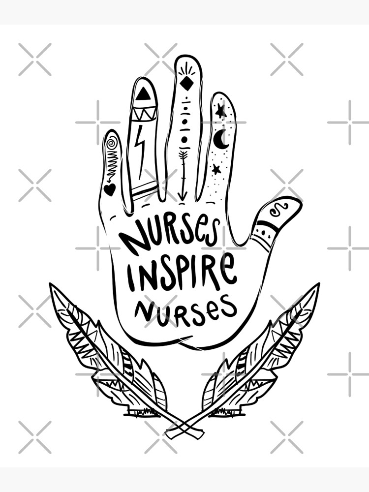 "nurses inspire nurses" Poster by Redbubble
