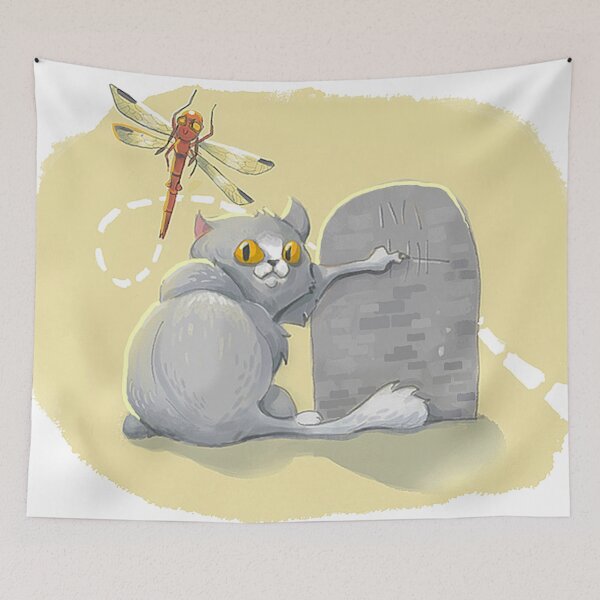 Item preview, Cat with 9 lives that never dies designed and sold by BookBuzz.