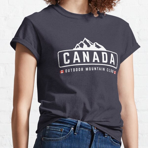 teekossc The Great Canadian Rockies Prints T-Shirt Woman Cotton Oversized Tee Shirts Fashion Quality T Shirts