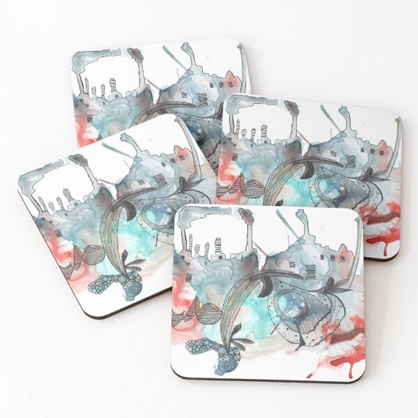 Item preview, Colorful city designed and sold by kreativeadern.
