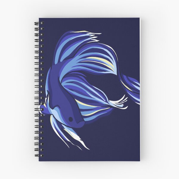 Item preview, Blue Crowntail Betta Fish designed and sold by muffinstandd.