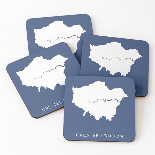 Item preview, Map of Greater London UK designed and sold by By-Danni-Marie.