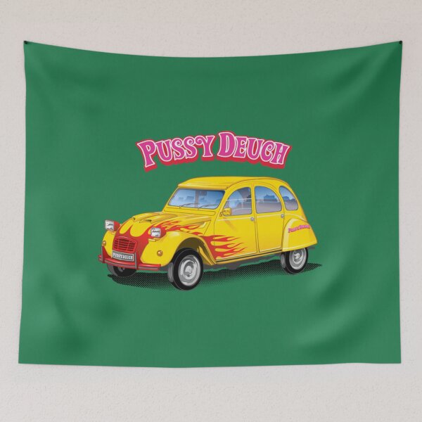 Item preview, 2cv Pussy deuch designed and sold by CarModelsWorld.