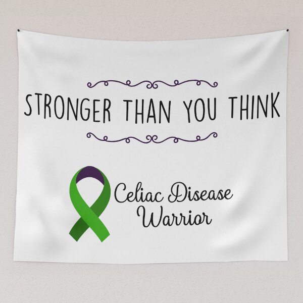 Item preview, Celiac Disease Warrior, Celiac Disease Awareness designed and sold by AnsDesigns.