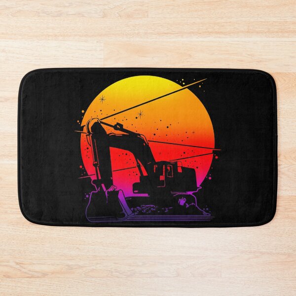 Item preview, Excavator Sunset designed and sold by damnoverload.