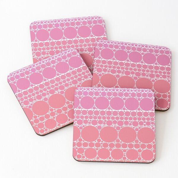 Item preview, Pinkish Violet To Warm Polka Dot Bubbles Pattern designed and sold by patternsoup.