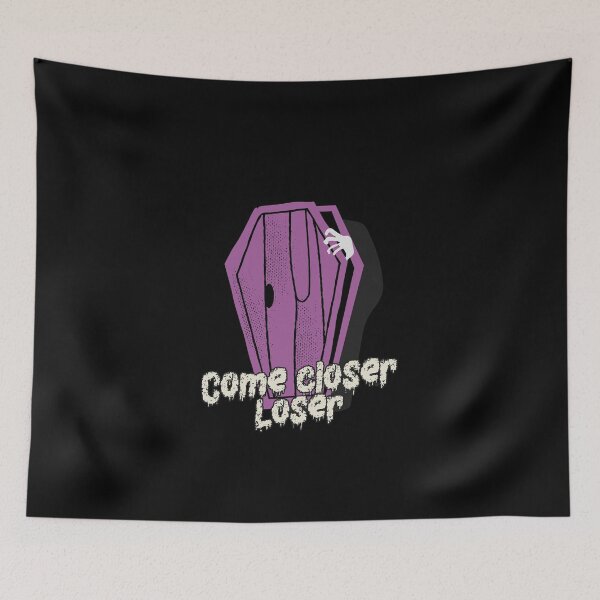 Item preview, Come Closer Loser Spooky Horror Halloween Goth designed and sold by WPahat.