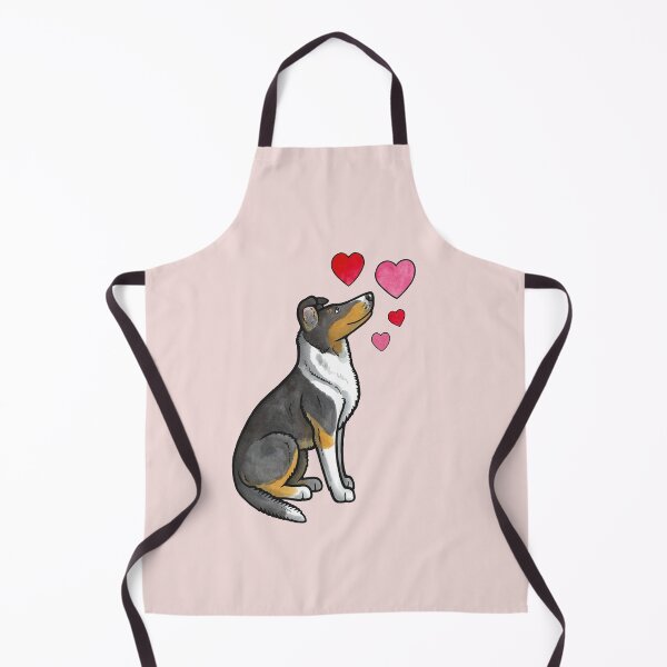 Item preview, Smooth Collie love (tricolour) designed and sold by animalartbyjess.