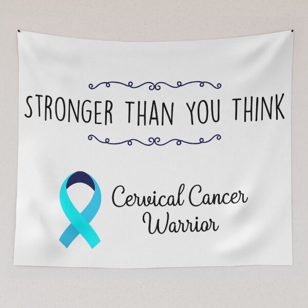 Item preview, Cervical Cancer Warrior, Cervical Cancer Awareness designed and sold by AnsDesigns.