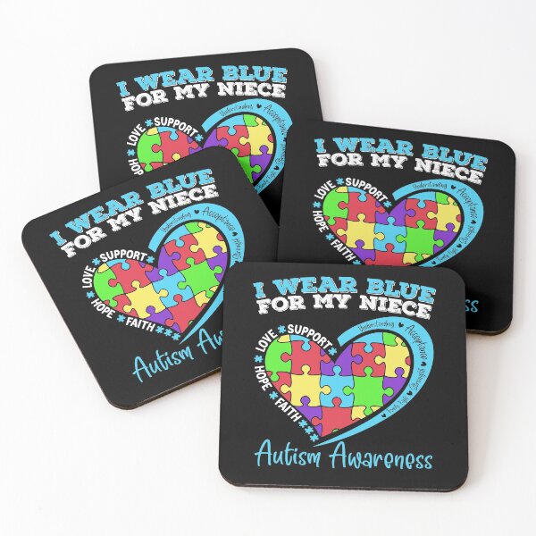 Item preview, I Wear Blue For My Niece Autism Awareness designed and sold by Zeevla.