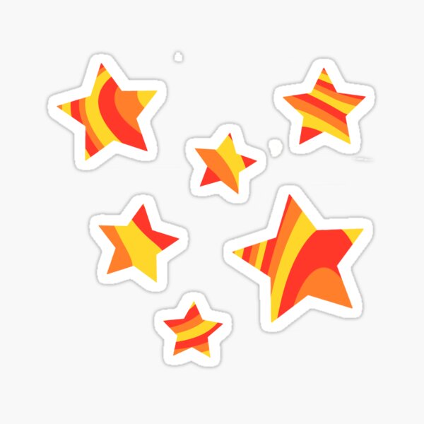 Item preview, Red, Orange, Yellow Star Design designed and sold by bri-designz.