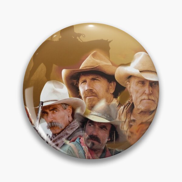 Item preview, Cowboys of the Big ScreenOil Painting designed and sold by oldwestcowboy.