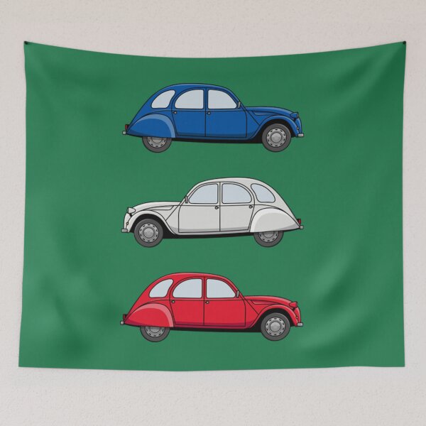 Item preview, Citroen 2cv Vive La France designed and sold by CarModelsWorld.
