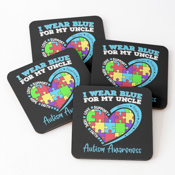 Item preview, I Wear Blue For My Uncle Autism Awareness designed and sold by Zeevla.