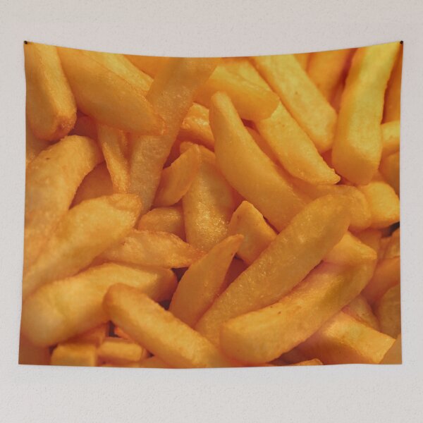 Item preview, French fries pattern photography for french fries lovers designed and sold by Apoorv Choudhary.