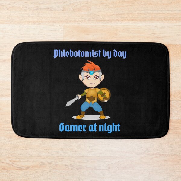 Item preview, Phlebotomist by day gamer by night designed and sold by JustSaiyan1.