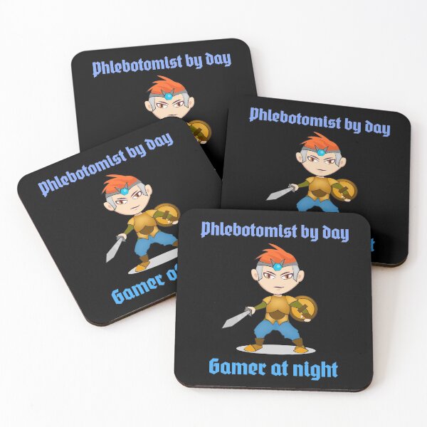 Item preview, Phlebotomist by day gamer by night designed and sold by JustSaiyan1.