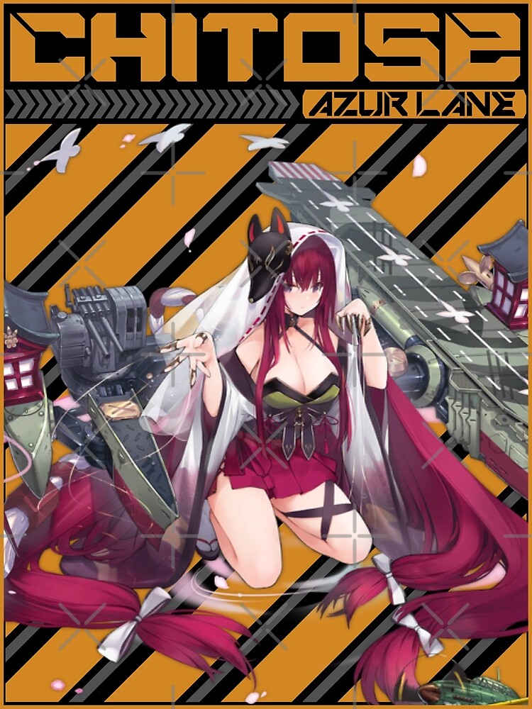 AZUR LANE CHITOSE Poster For Sale By VotreVPX Redbubble