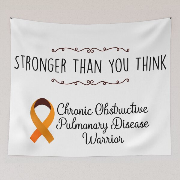 Item preview, COPD Warrior, COPD Awareness, Chronic Obstructive Pulmonary Disease designed and sold by AnsDesigns.