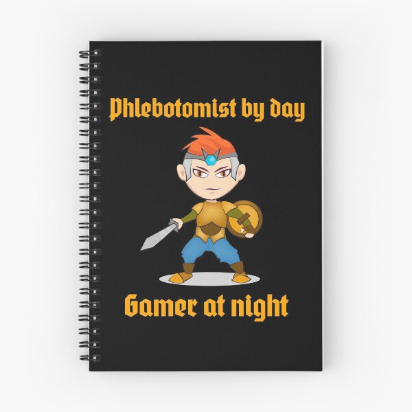 Item preview, Phlebotomist by day gamer by night designed and sold by JustSaiyan1.