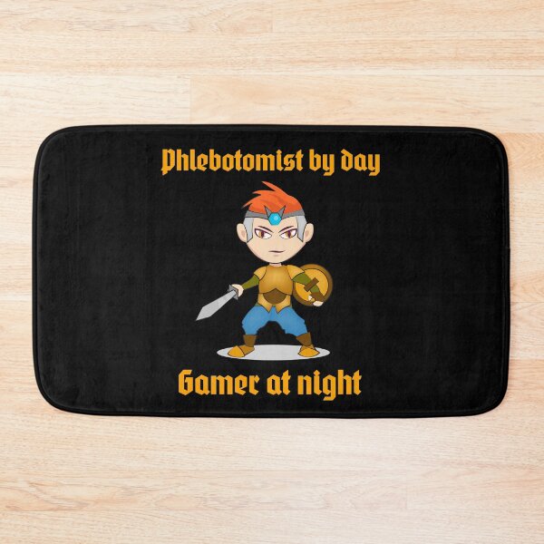 Item preview, Phlebotomist by day gamer by night designed and sold by JustSaiyan1.