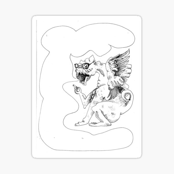 Gargoyle Sticker