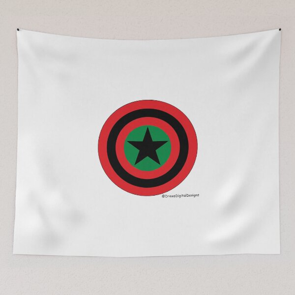 Item preview, Captain RBG Shield Artwork designed and sold by Andrew Browne.