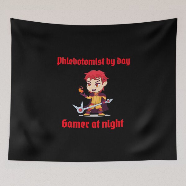 Item preview, Phlebotomist by day gamer by night designed and sold by JustSaiyan1.