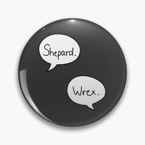 Item preview, shepard. wrex. updated version designed and sold by meggymag.