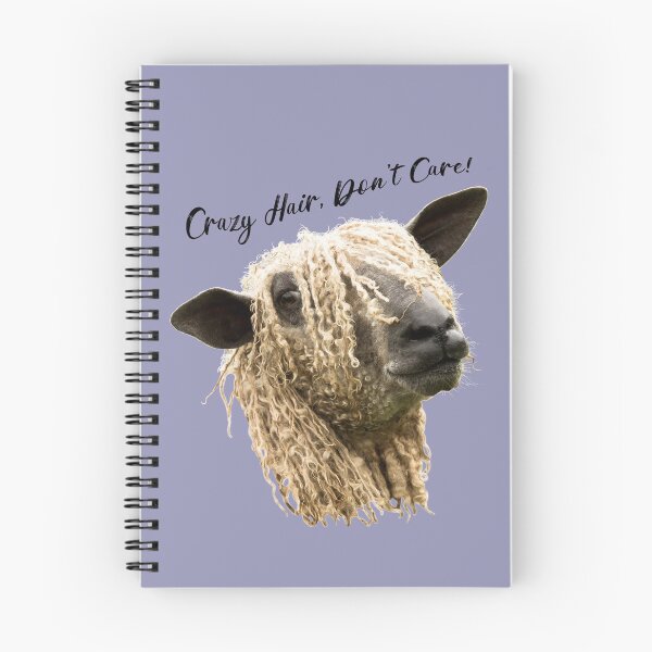 Item preview, Crazy Hair, Don't Care! Wensleydale Sheep designed and sold by Jane Stanley Photography.