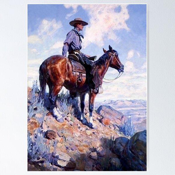 Item preview, “Sentinel of the Plains” by W Herbert Dunton designed and sold by PatricianneK.
