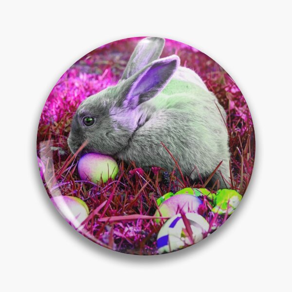 Item preview, Eggcellent Gray Easter Bunny designed and sold by Schka.
