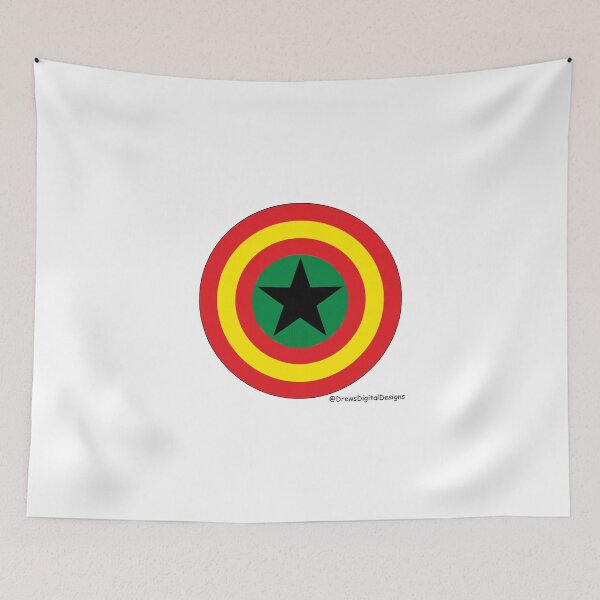 Item preview, Captain RBG Shield Artwork designed and sold by Andrew Browne.