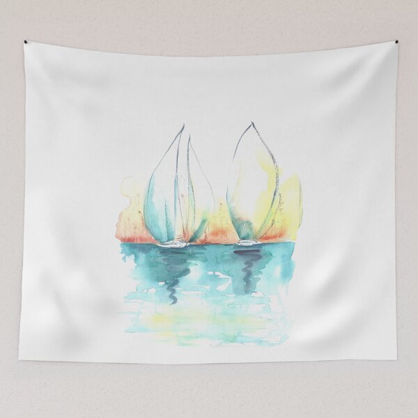 Item preview, Sailboats  designed and sold by NitArtCafe.