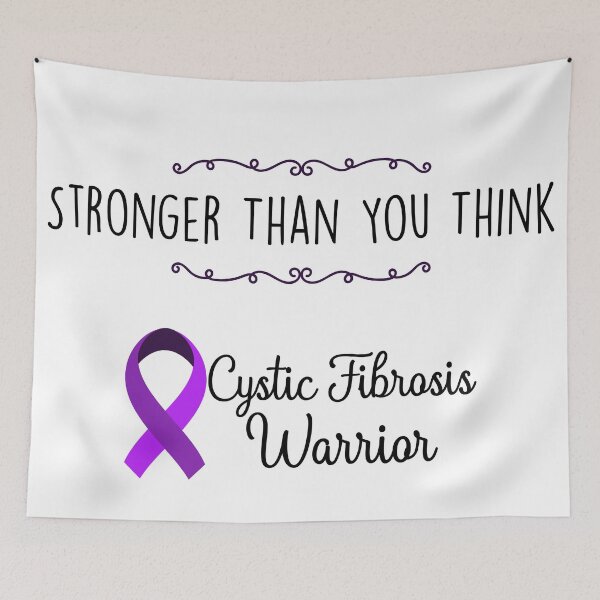 Item preview, Cystic Fibrosis Warrior, Cystic Fibrosis Awareness designed and sold by AnsDesigns.